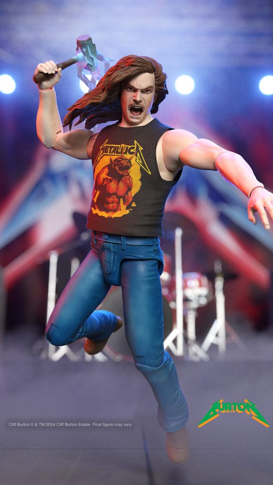 Metallica Wave 2 figurine Ultimates Cliff Burton 18 cm