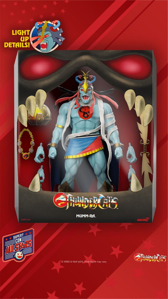 Thundercats figurine Ultimates Mumm-Ra (LED Eyes) 18 cm