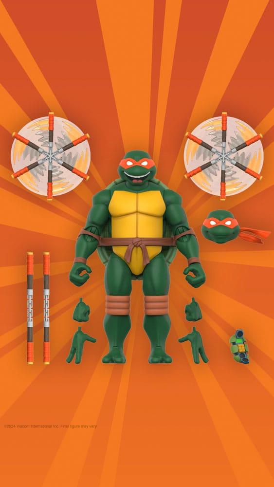 Teenage Mutant Ninja Turtles figurine Ultimates Wave 12 Michelangelo 18 cm