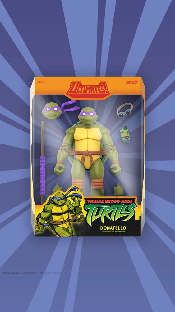 Teenage Mutant Ninja Turtles figurine Ultimates Wave 12 Donatello 18 cm