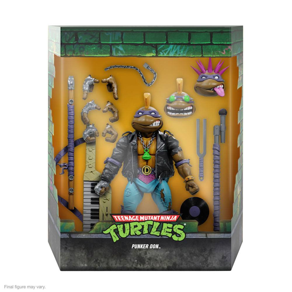 Les Tortues ninja figurine Ultimates Punker Donatello 18 cm