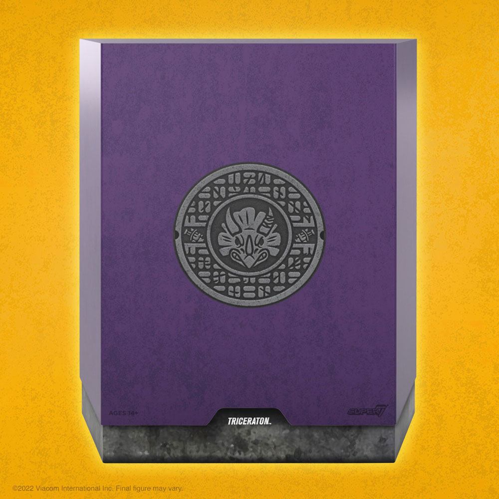 Les Tortues ninja figurine Ultimates Triceraton 20 cm