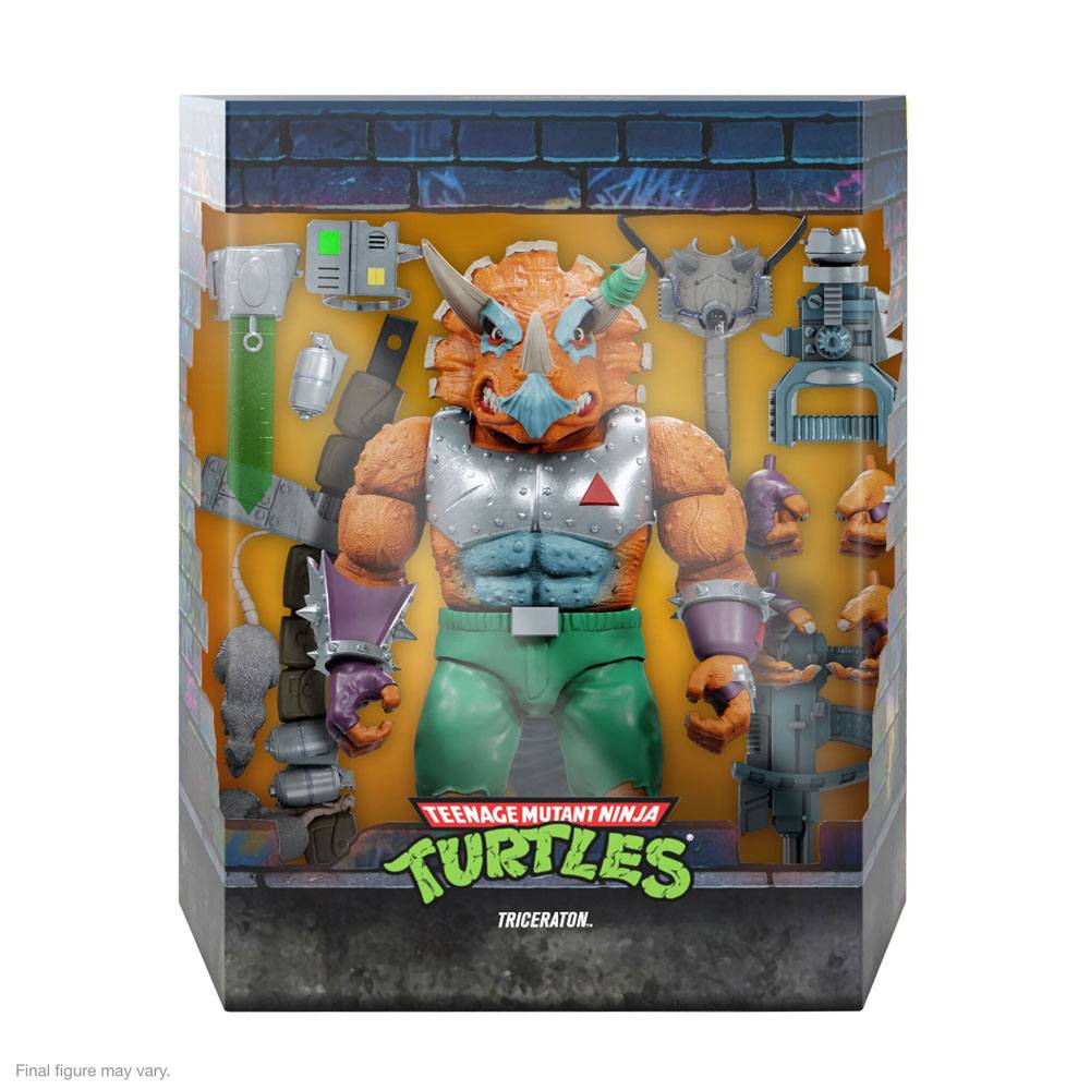 Les Tortues ninja figurine Ultimates Triceraton 20 cm