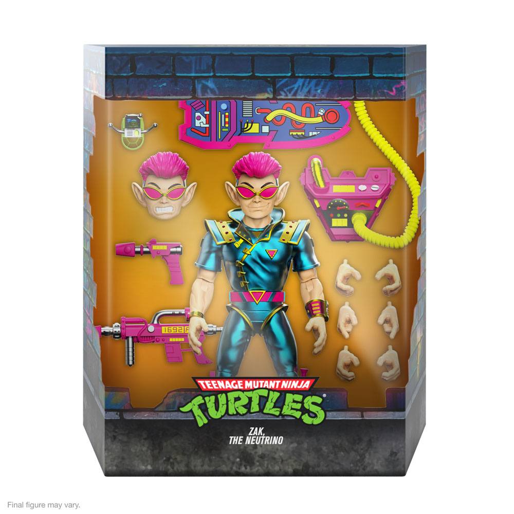Les Tortues ninja figurine Ultimates Zak, The Neutrino 18 cm