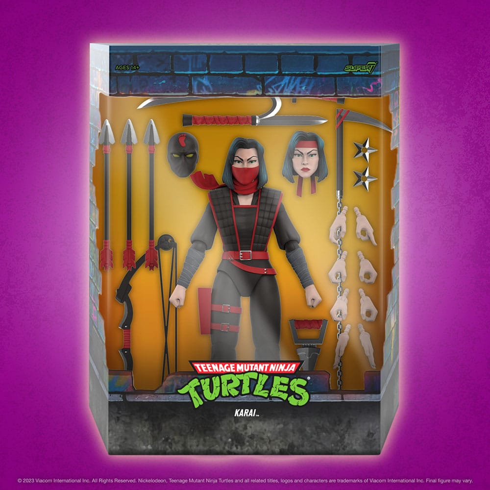 Teenage Mutant Ninja Turtles figurine Ultimates Karai 18 cm