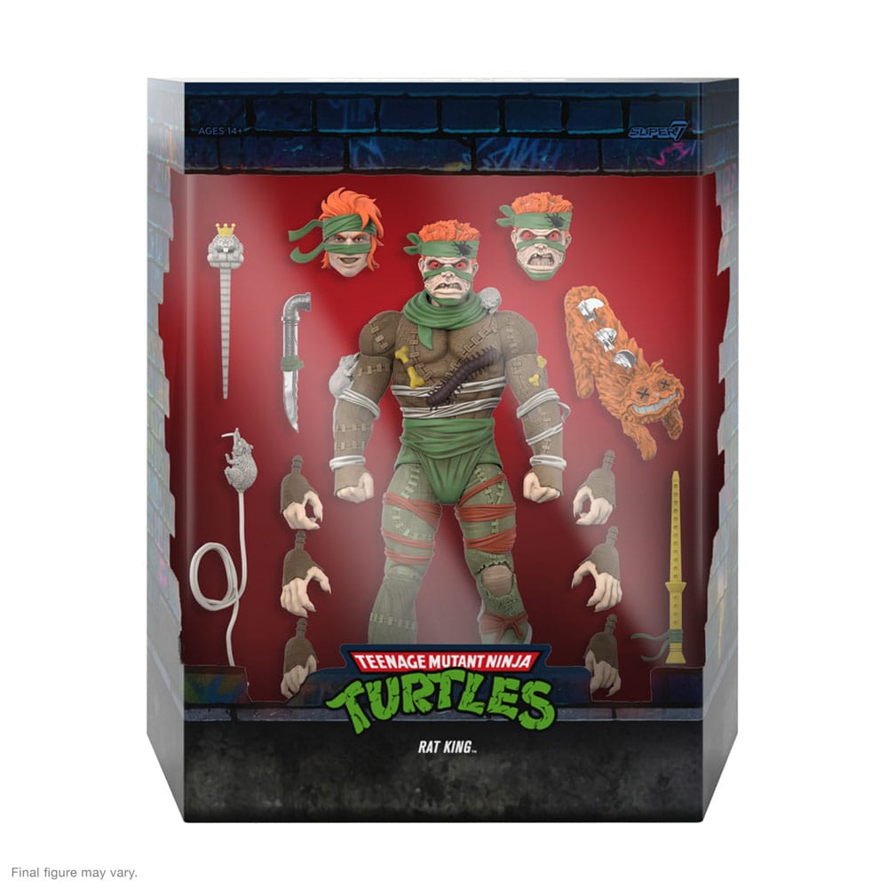 Teenage Mutant Ninja Turtles figurine Ultimates Rat King 18 cm