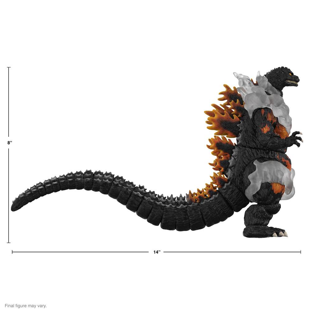 Toho figurine Ultimates Burning Godzilla 1995 20 cm