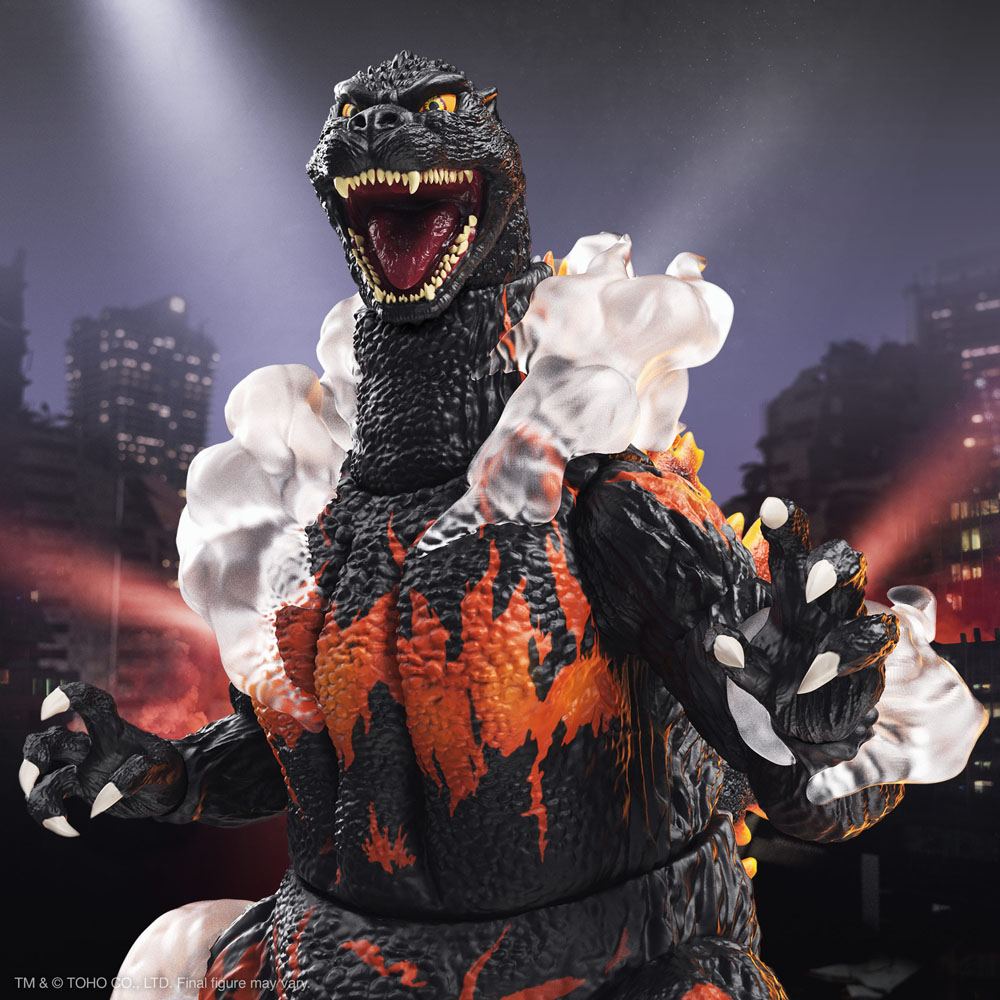 Toho figurine Ultimates Burning Godzilla 1995 20 cm