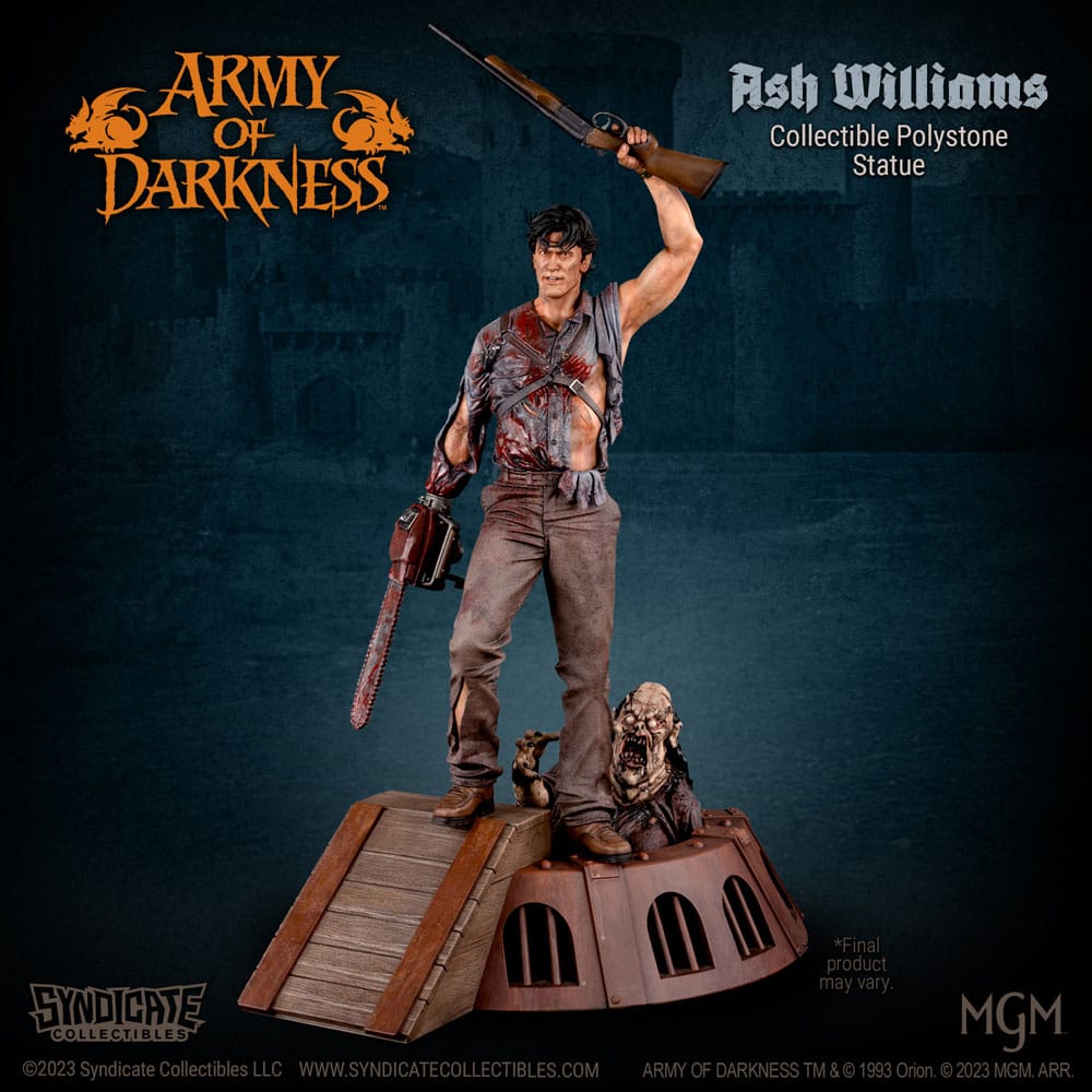L'Armée des Ténèbres statuette 1/10 Ash Williams 28 cm