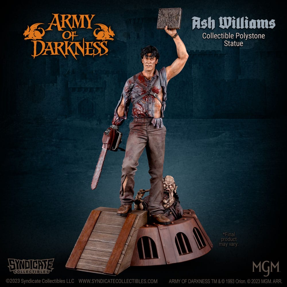 L'Armée des Ténèbres statuette 1/10 Ash Williams 28 cm