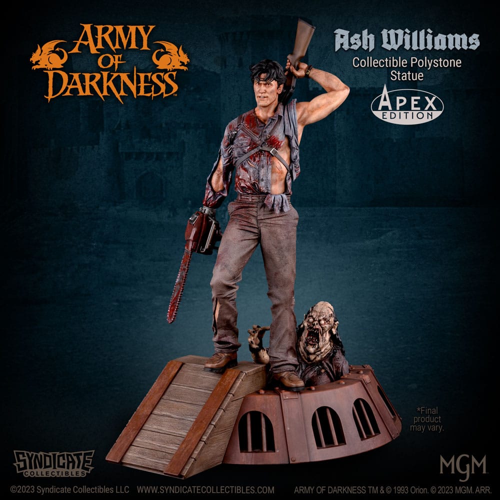 L'Armée des Ténèbres statuette 1/10 Ash Williams 28 cm