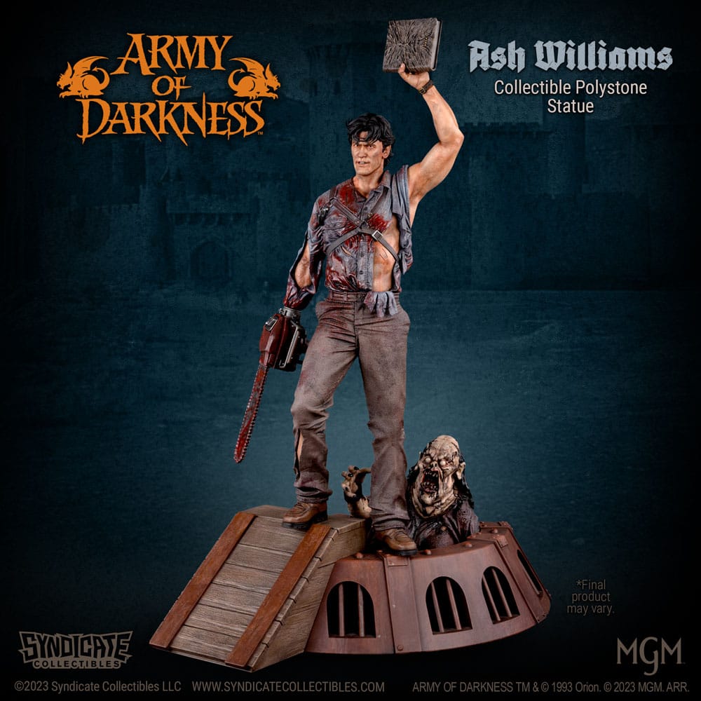 L'Armée des Ténèbres statuette 1/10 Ash Williams 28 cm