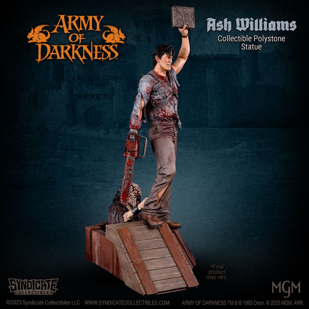 L'Armée des Ténèbres statuette 1/10 Ash Williams 28 cm