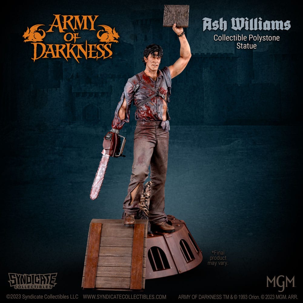 L'Armée des Ténèbres statuette 1/10 Ash Williams 28 cm