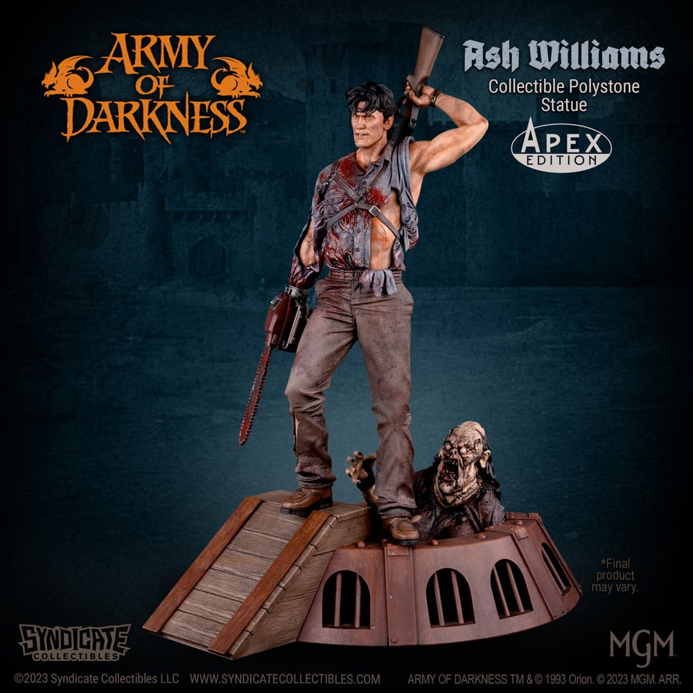 L'Armée des Ténèbres statuette 1/10 Ash Williams 28 cm