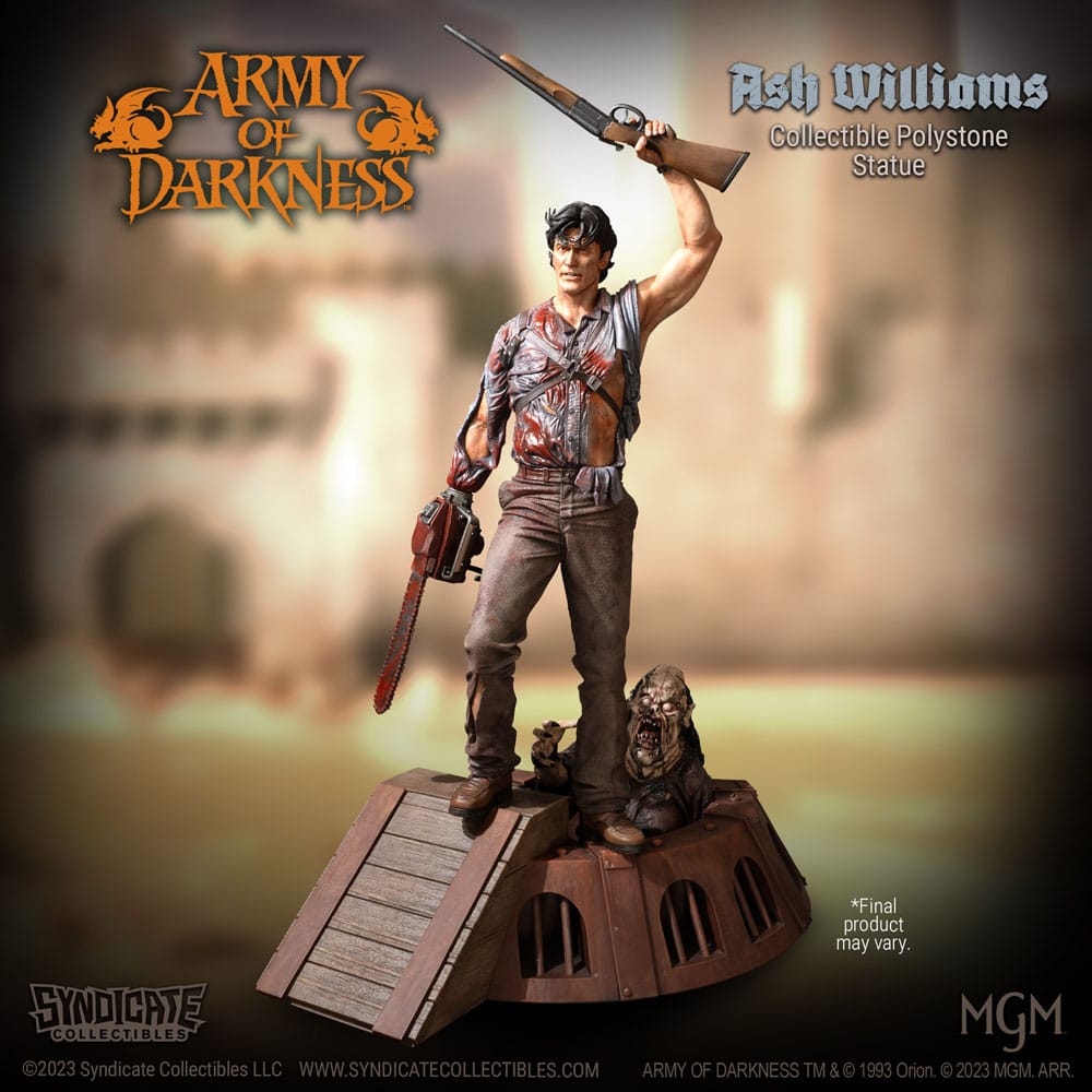 L'Armée des Ténèbres statuette 1/10 Ash Williams 28 cm