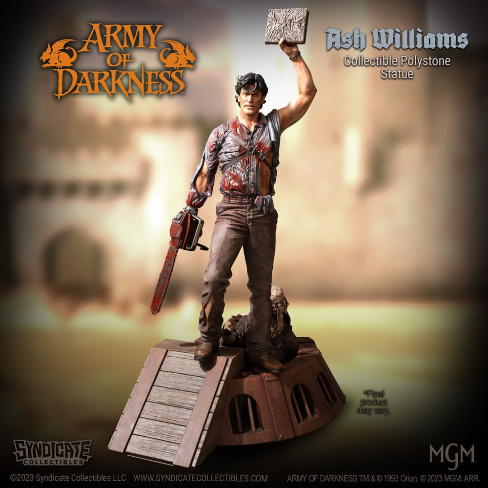 L'Armée des Ténèbres statuette 1/10 Ash Williams 28 cm