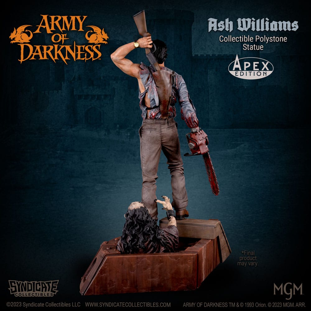 L'Armée des Ténèbres statuette 1/10 Ash Williams 28 cm