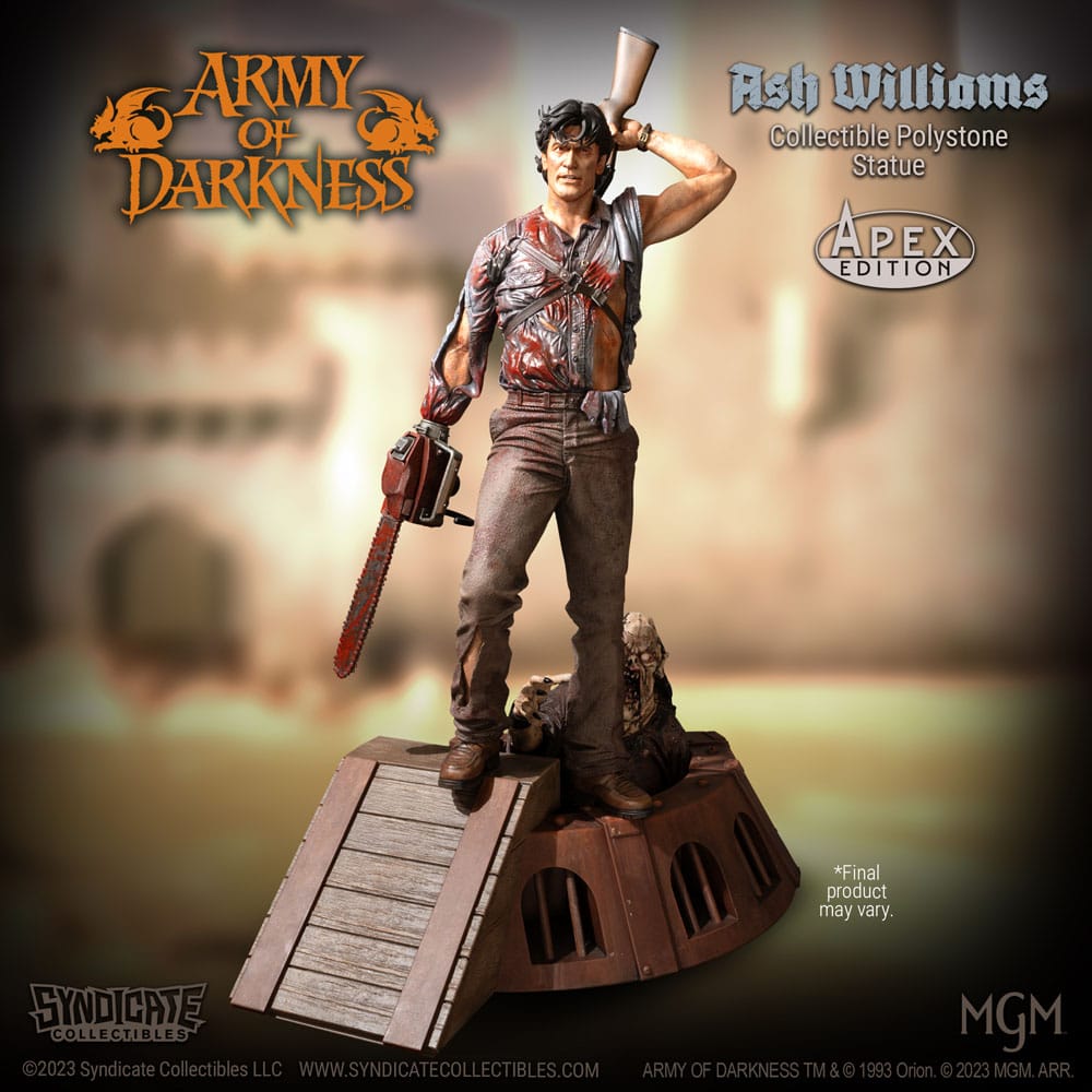 L'Armée des Ténèbres statuette 1/10 Ash Williams 28 cm
