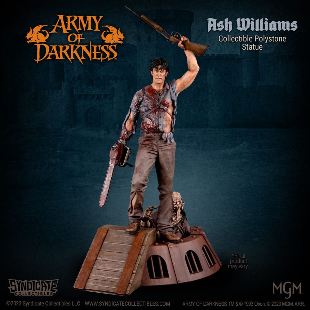 L'Armée des Ténèbres statuette 1/10 Ash Williams 28 cm