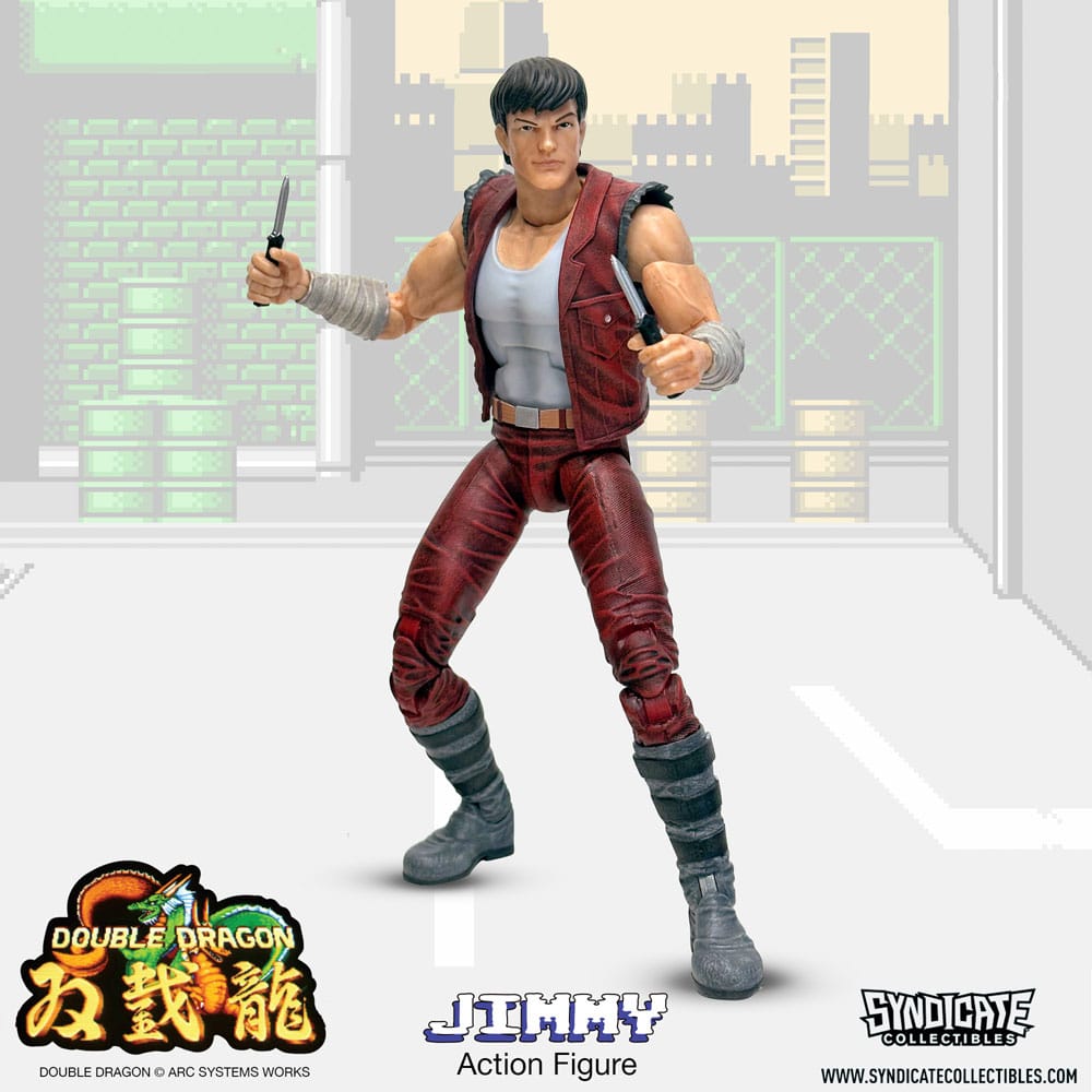 Double Dragon figurine Deluxe 1/12 Jimmy 18 cm
