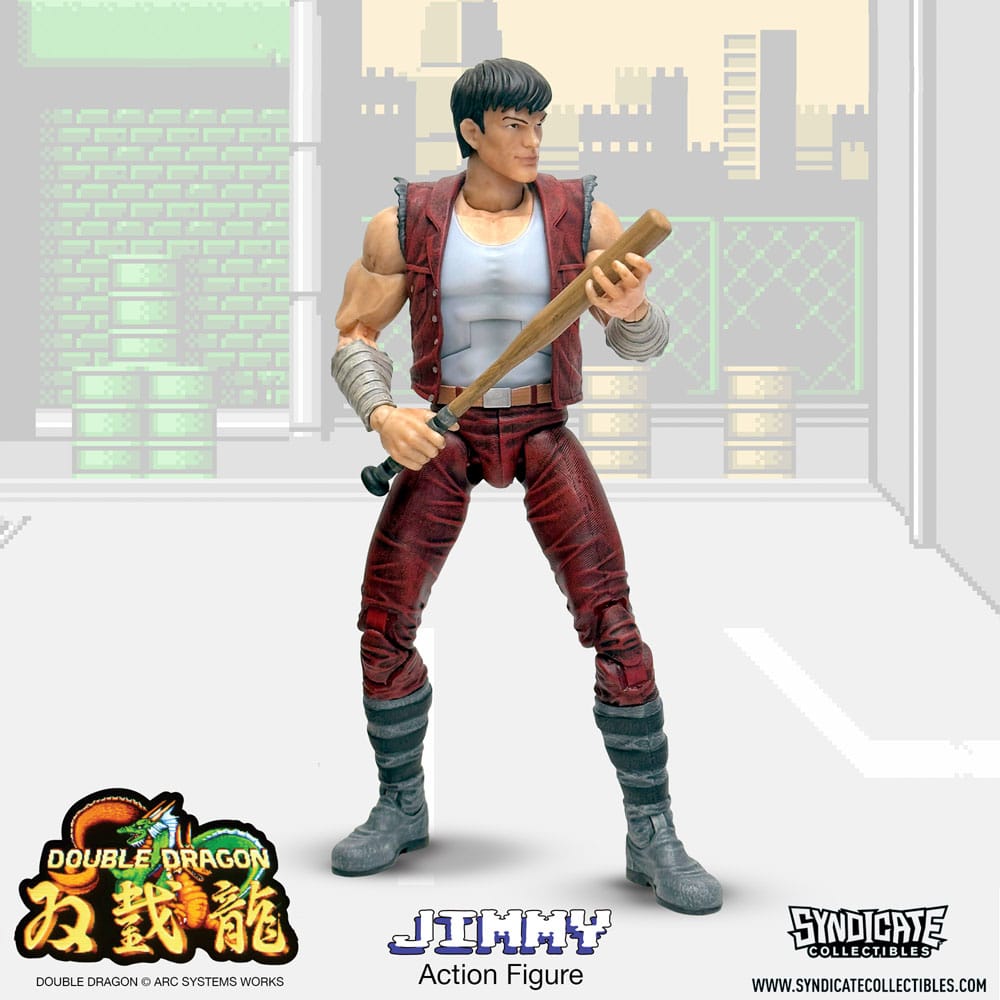 Double Dragon figurine Deluxe 1/12 Jimmy 18 cm