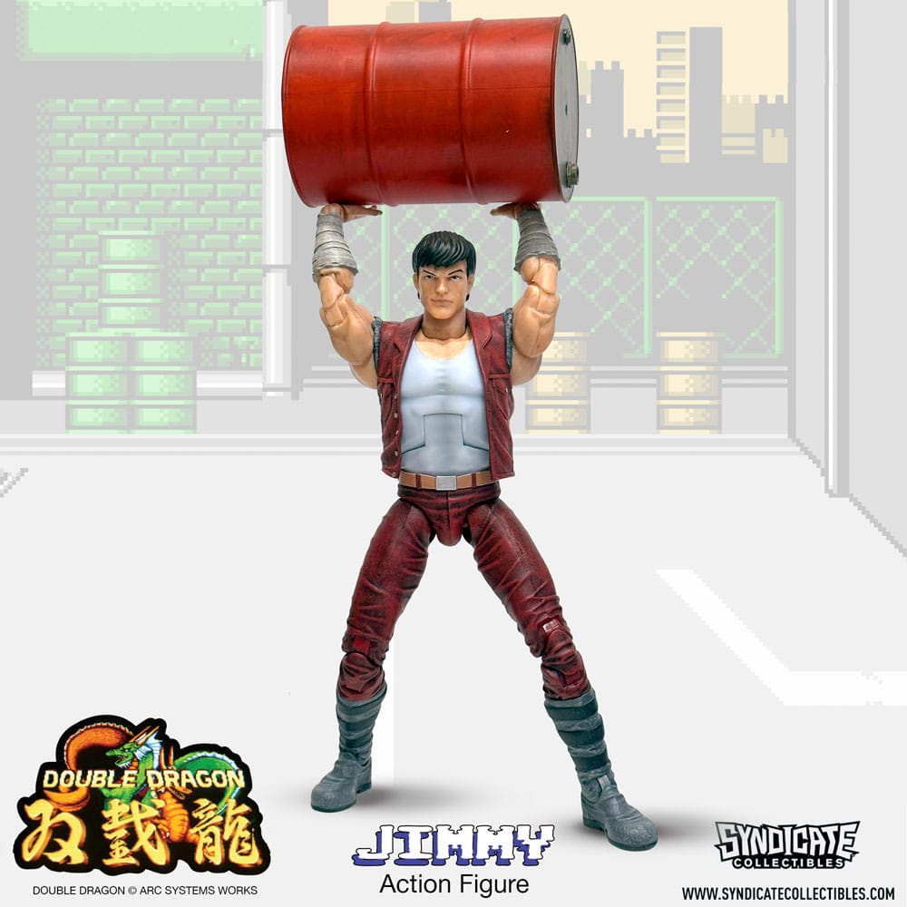 Double Dragon figurine Deluxe 1/12 Jimmy 18 cm