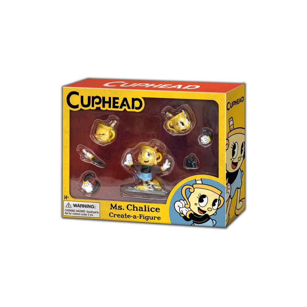 Cuphead figurine Create a Figure Ms. Chalice