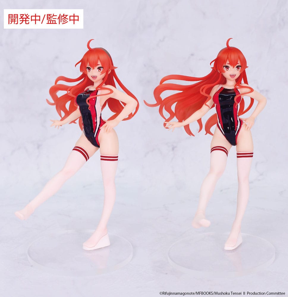 Mushoku Tensei: Jobless Reincarnation Season 2 statuette PVC Vivit Eris Boreas Greyrat Competition Swimwear Ver. 18 cm