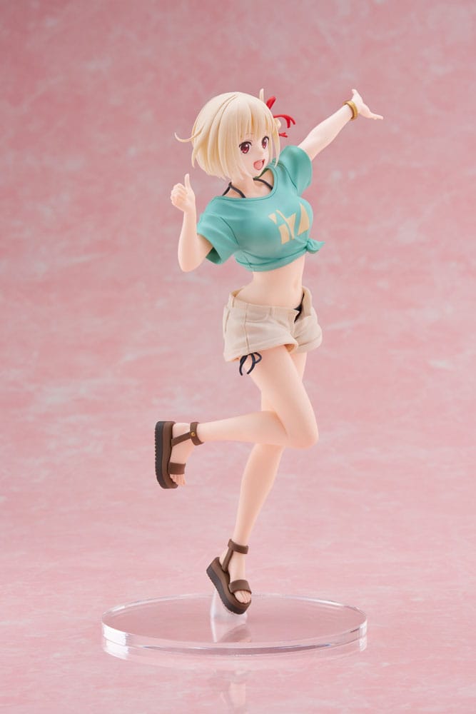 Lycoris Recoil statuette PVC Coreful Chisato Nishikigi Hawaiian Ver. 18 cm