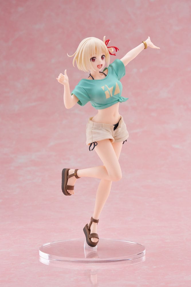 Lycoris Recoil statuette PVC Coreful Chisato Nishikigi Hawaiian Ver. 18 cm