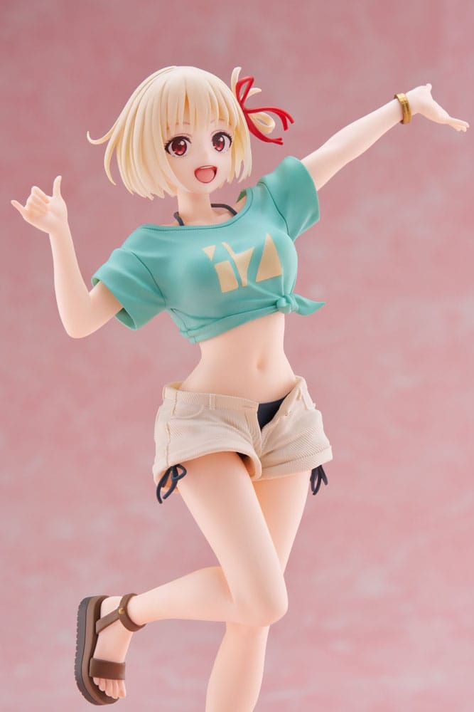 Lycoris Recoil statuette PVC Coreful Chisato Nishikigi Hawaiian Ver. 18 cm