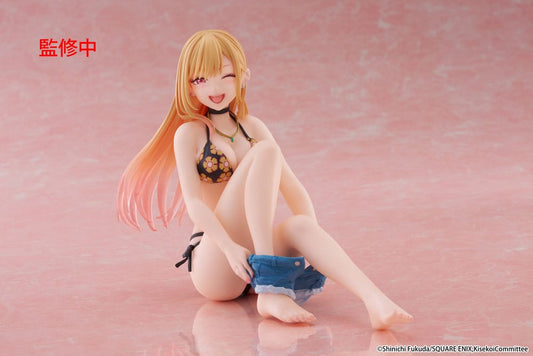 My Dress-Up Darling statuette PVC Desktop Cute Figure Marin Kitagawa Measured Swimsuit Ver. 13 cm