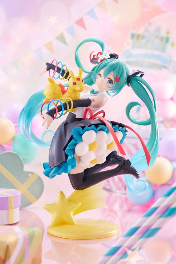 Hatsune Miku x Rody AMP+ statuette PVC Statue Thank You Ver. Reissue 20 cm