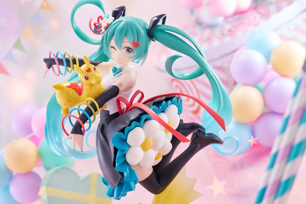 Hatsune Miku x Rody AMP+ statuette PVC Statue Thank You Ver. Reissue 20 cm