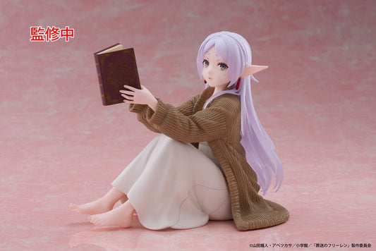 Frieren: Beyond Journey's End statuette PVC Desktop Cute Figure Frieren Roomwear Ver. 13 cm