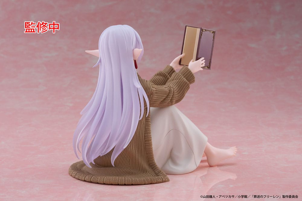 Frieren: Beyond Journey's End statuette PVC Desktop Cute Figure Frieren Roomwear Ver. 13 cm