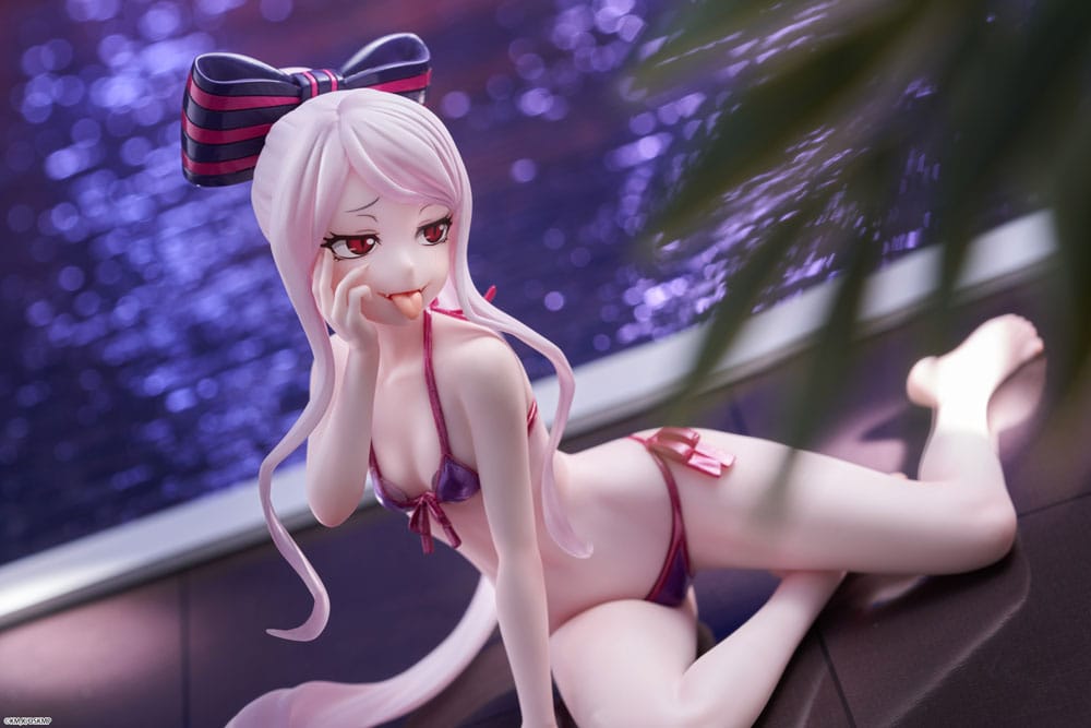 Overlord statuette PVC Desktop Cute Figure Shalltear Swimsuit Ver. 13 cm