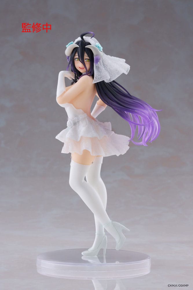 Overlord statuette PVC Coreful Albedo Wedding Ver. 18 cm