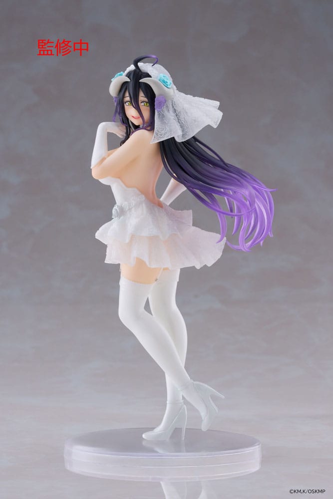 Overlord statuette PVC Coreful Albedo Wedding Ver. 18 cm