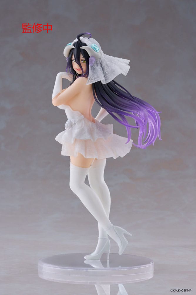 Overlord statuette PVC Coreful Albedo Wedding Ver. 18 cm