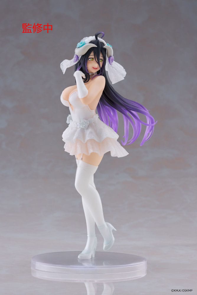 Overlord statuette PVC Coreful Albedo Wedding Ver. 18 cm