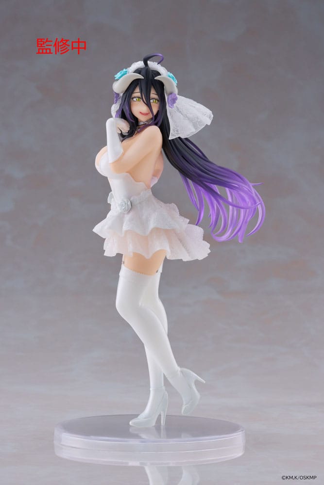 Overlord statuette PVC Coreful Albedo Wedding Ver. 18 cm
