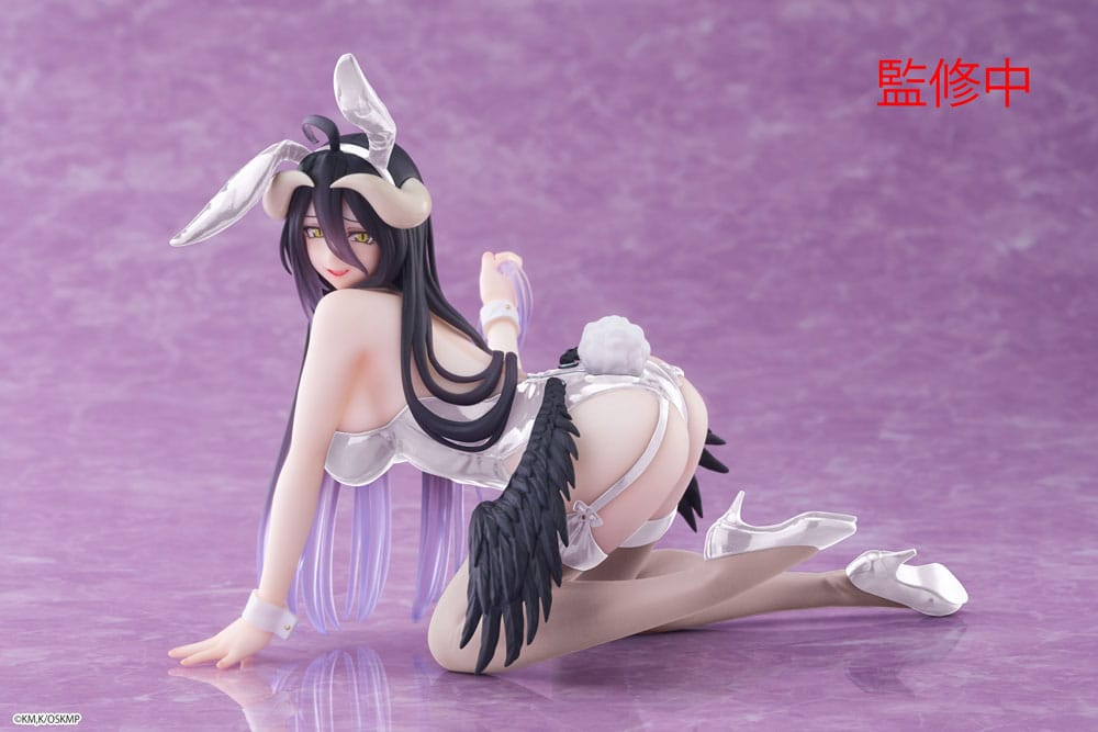 Overlord Desktop Cute statuette PVC Albedo (Bunny Ver.) Renewal 13 cm