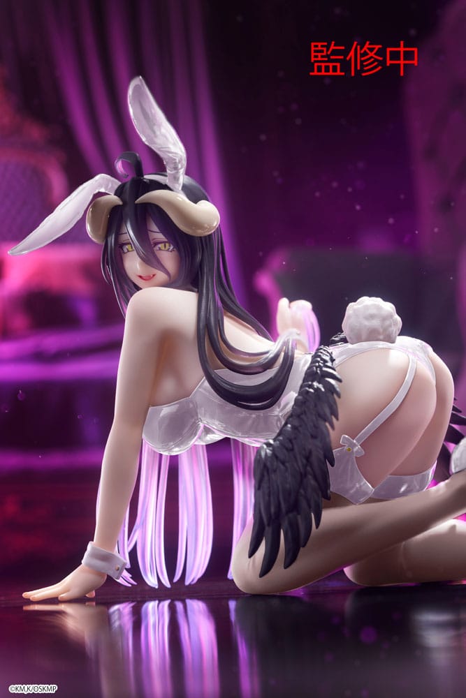 Overlord Desktop Cute statuette PVC Albedo (Bunny Ver.) Renewal 13 cm
