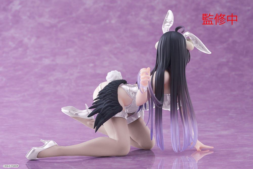 Overlord Desktop Cute statuette PVC Albedo (Bunny Ver.) Renewal 13 cm