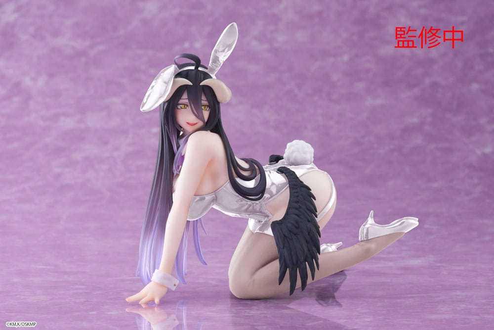 Overlord Desktop Cute statuette PVC Albedo (Bunny Ver.) Renewal 13 cm