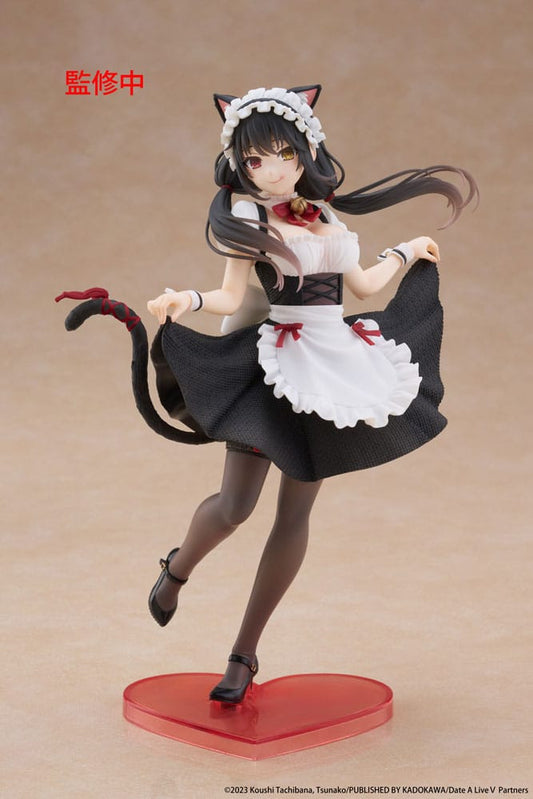 Date A Live V Coreful statuette PVC Kurumi Tokisaki Cat Ear Maid Ver. 18 cm