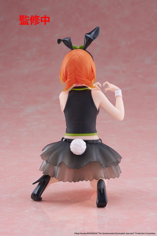 The Quintessential Quintuplets 3 statuette PVC Desktop Cute Figure Yotsuba Nakano (Bunny Ver.) 13 cm