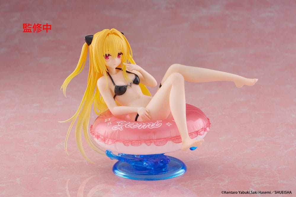 To Love-Ru Darkness statuette PVC Aqua Float Girls Golden Darkness 10 cm
